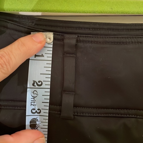 BURBERRY Brit Wide Triple Loop Waistband Black Tailored Pants - Picture 6 of 9